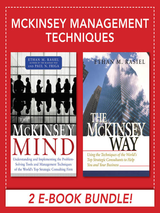 Title details for McKinsey Management Techniques by Ethan M. Rasiel - Available